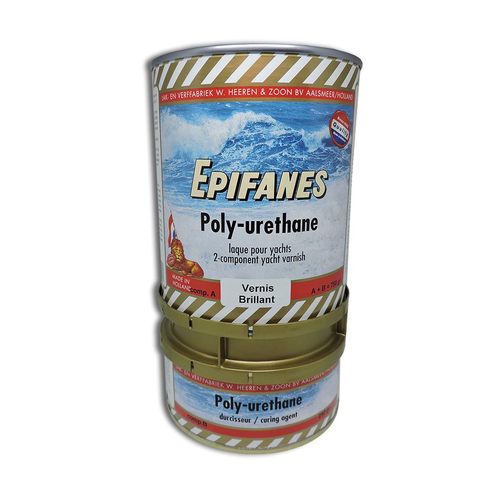 Epifanes bi-component polyurethane varnish shiny finish