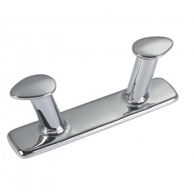 200 mm chrome-plated brass bollard