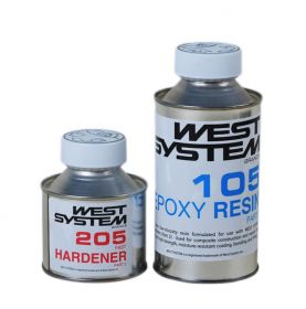 Résine epoxy 500 gr prise rapide WEST SYSTEM 105/205