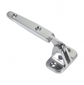 Brass chromed hatch hinge crank 40mm