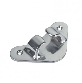 Small brass chromed fairlead for stern