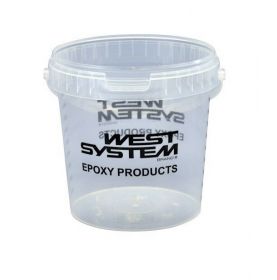Graduated mixing pot for Epoxy