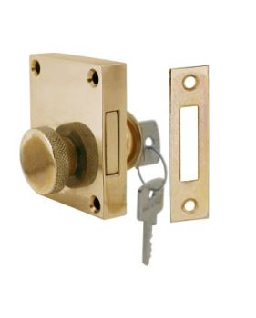 Brass cylinder rim lock