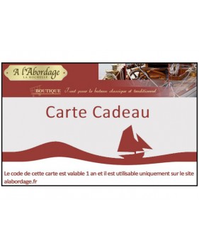 Carte Cadeau A l'Abordage 50€