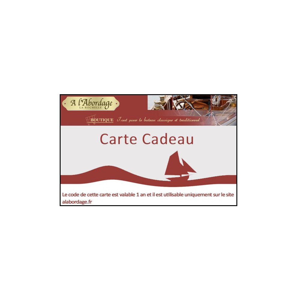 Carte Cadeau A l'Abordage 100€