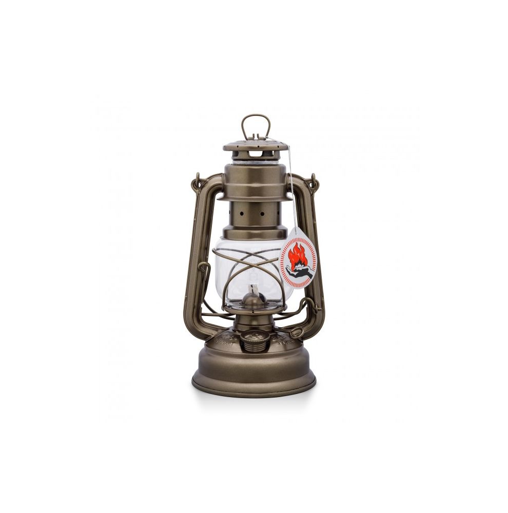 Lampe tempête à pétrole en acier galvanisé Lampe tempête à pétrole en acier galvanisé