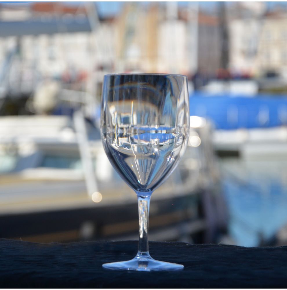 Transparent Shatterproof Tritan Wine Glass – 27 cl