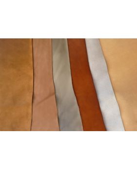 Flexible chrome-tanned leather 2,5mm
