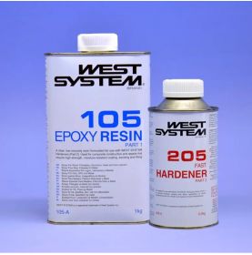 Résine epoxy rapideWest System 105/205