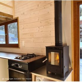 Wood stove for boat willow Ecodesing