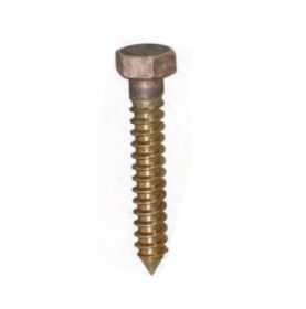 BRONZE HEXAGON LAG BOLTS