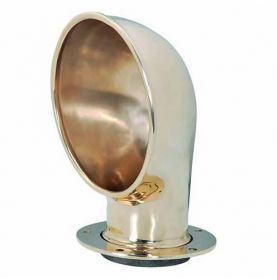 MANCHE A AIR EN BRONZE POLI DIAM 75MM