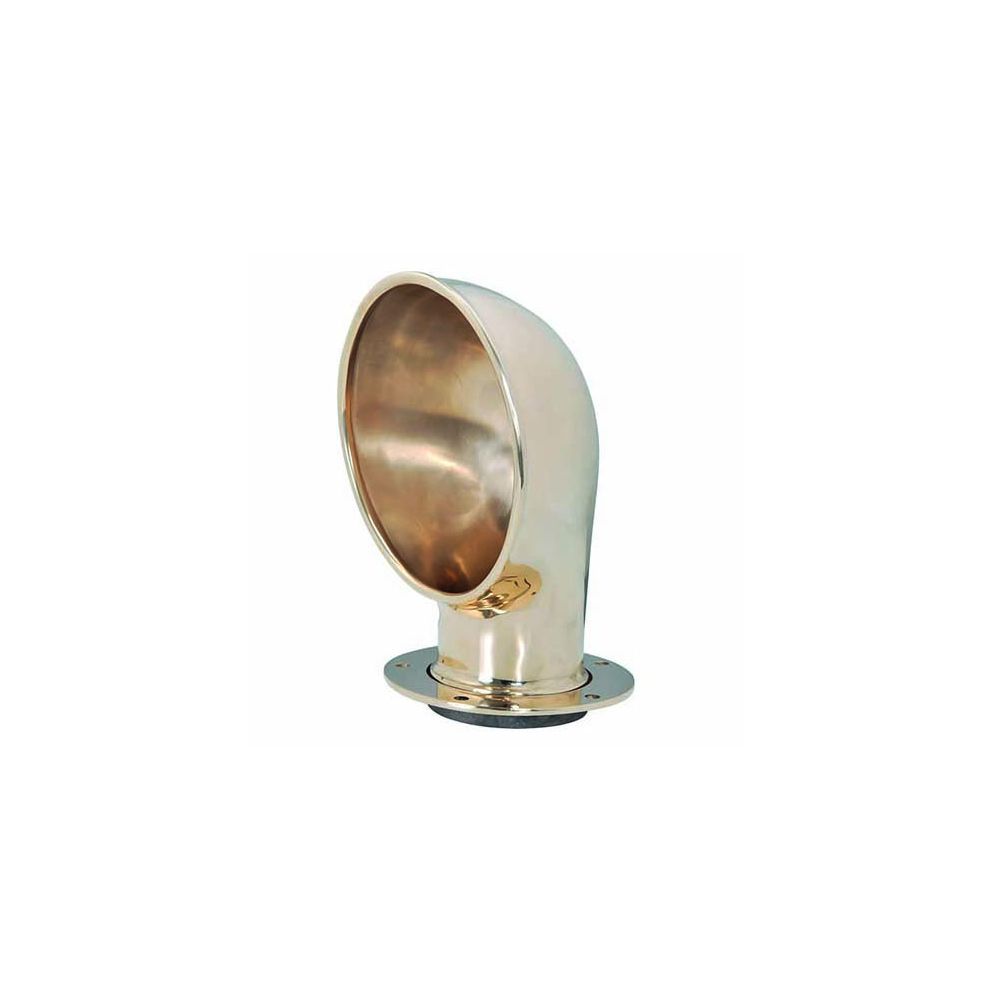 MANCHE A AIR EN BRONZE POLI DIAM 75MM