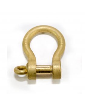 Managanese bow-shackle in bronze