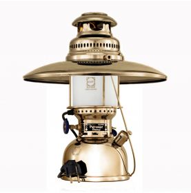 Lampe tempête laiton poli PETROMAX