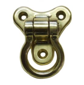 PAD EYE SUR PLATINE BRONZE