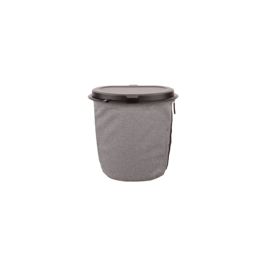 Poubelle de bateau rétractable 5L grise