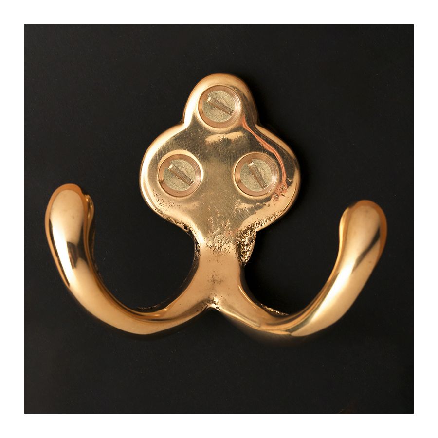 PATERE DE PORTE-MANTEAU DOUBLE