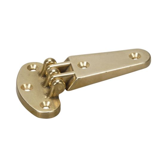 Brass hatch hinge crank 95 x 60mm