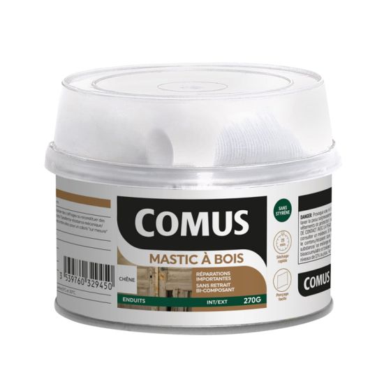 Stucco bi-componente per legno, tonalità rovere