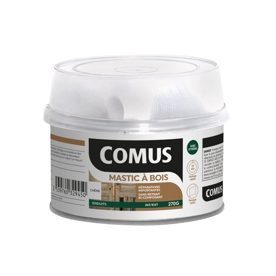 Stucco bi-componente per legno, tonalità rovere Stucco bi-componente per legno, tonalità rovere