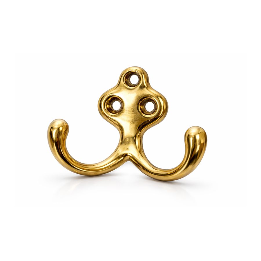 PATERE DE PORTE-MANTEAU DOUBLE