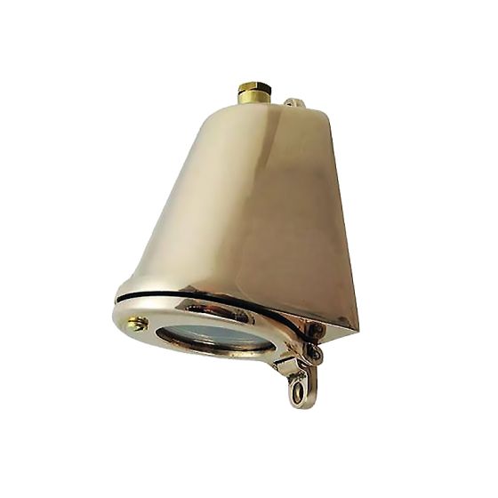 Bronze mast or wall light