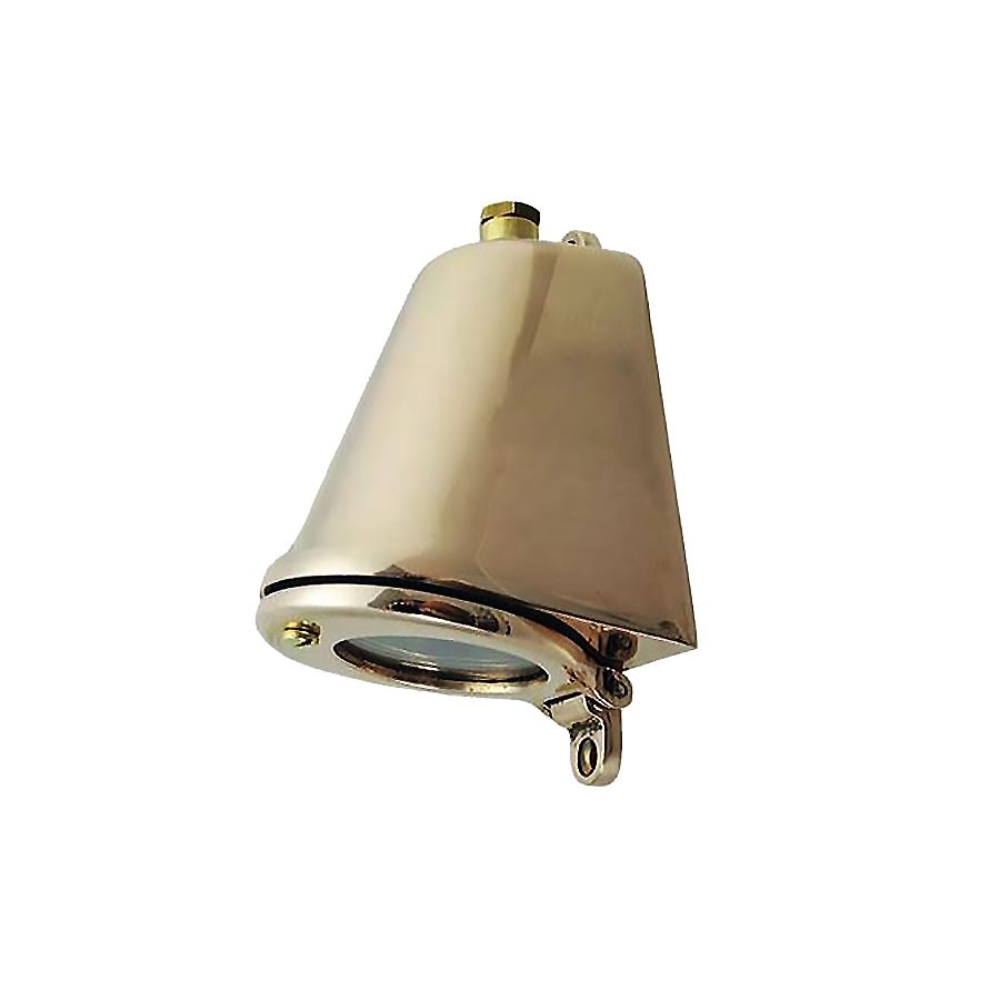 Bronze mast or wall light