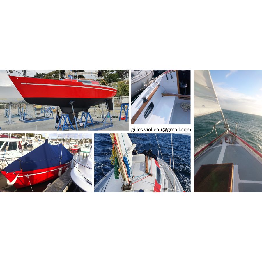 A vendre Voilier Cabernet DOUZIK AH PLEN n°11 de 7.40m
