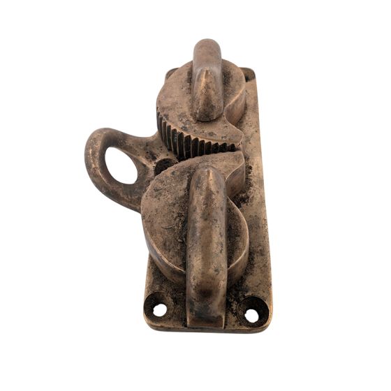 Set di 6 strozzascotti a camma in bronzo di seconda mano