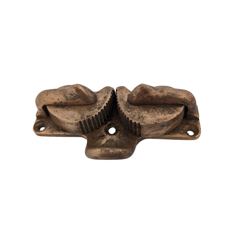 Lot de 6 taquets coinceurs en bronze d'occasion