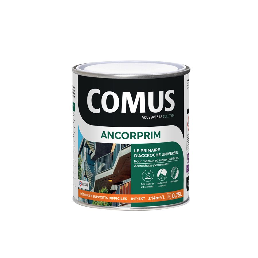 Primaire bois monocomposant universel blanc ANCORPRIM