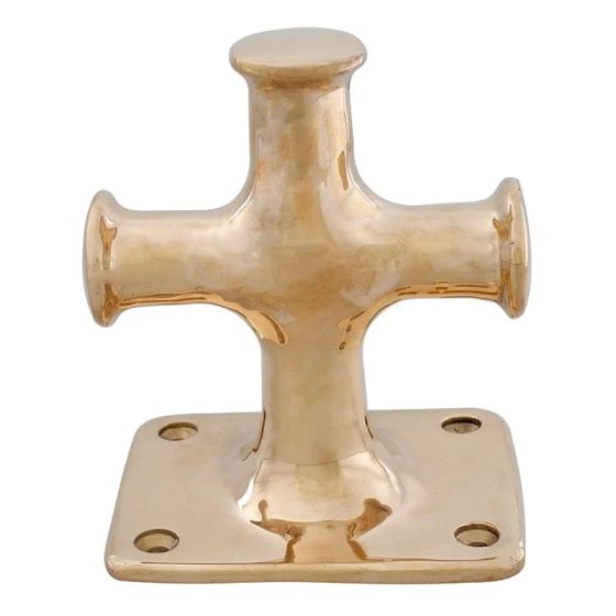 CROSS BOLLARD IN BRONZE
