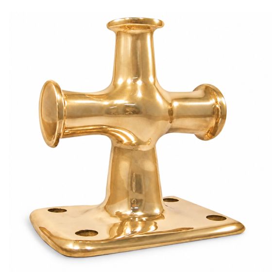 CROSS BOLLARD IN BRONZE