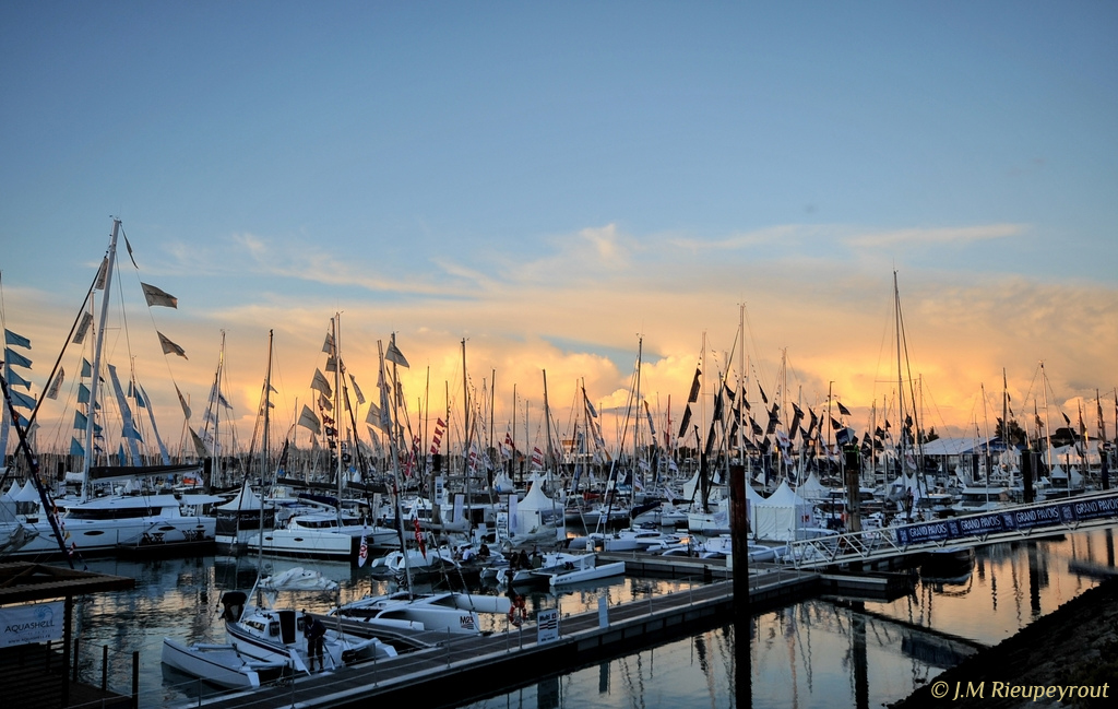 vue du port des Minimes pour le grand pavois