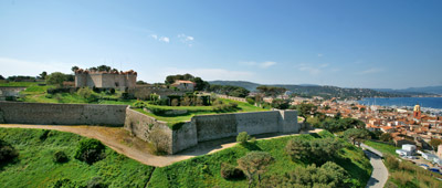 photo de la citadelle de saint tropez