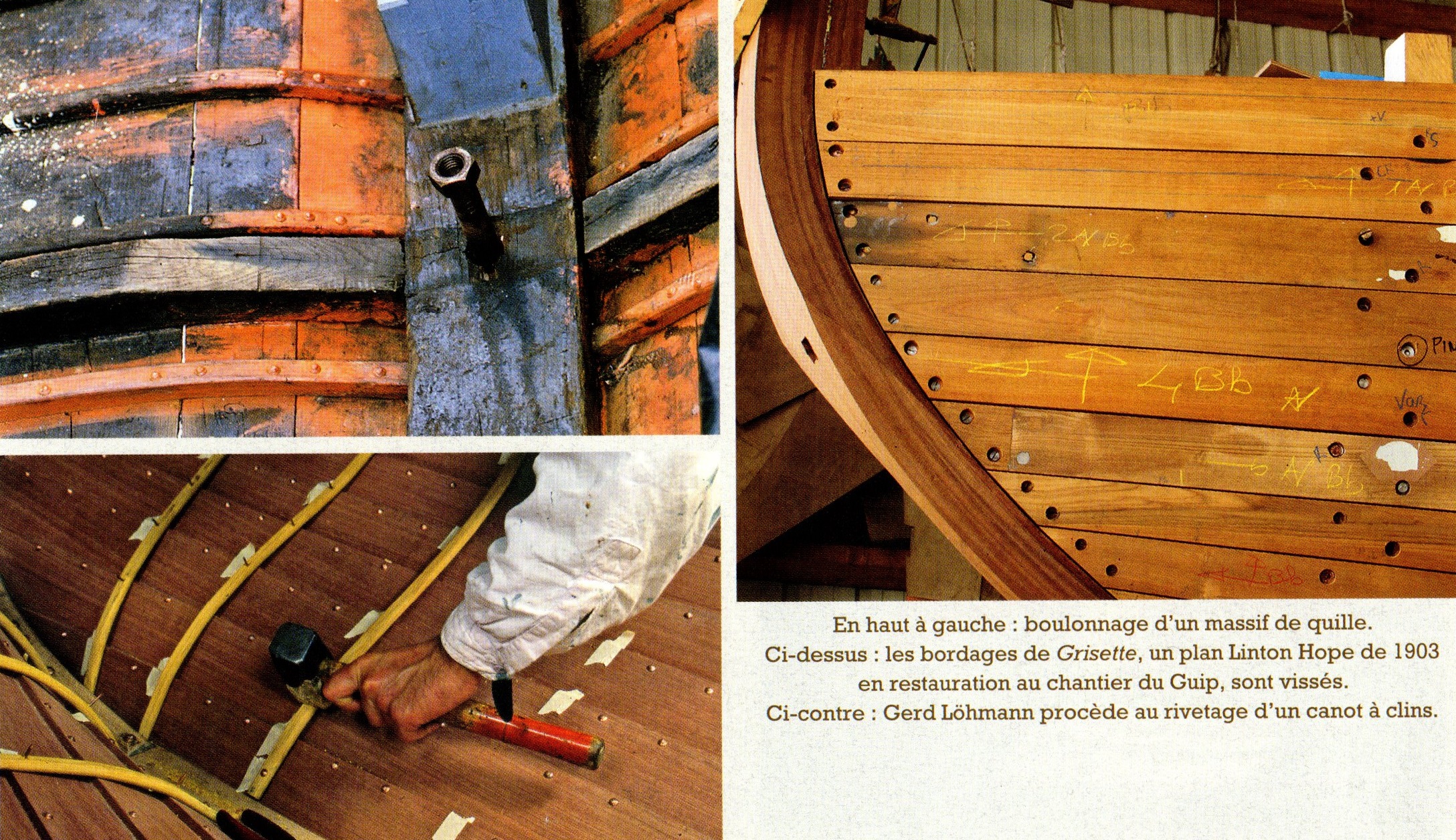 Clous / Pointes crantés pour construction en bois