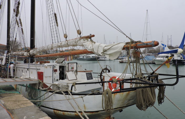 Transport marchandises à la voile Avontuur