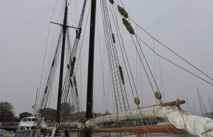 Voilier cargo Escale Avontuur