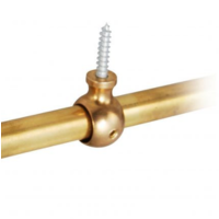 support de tringle piton en laiton 12mm