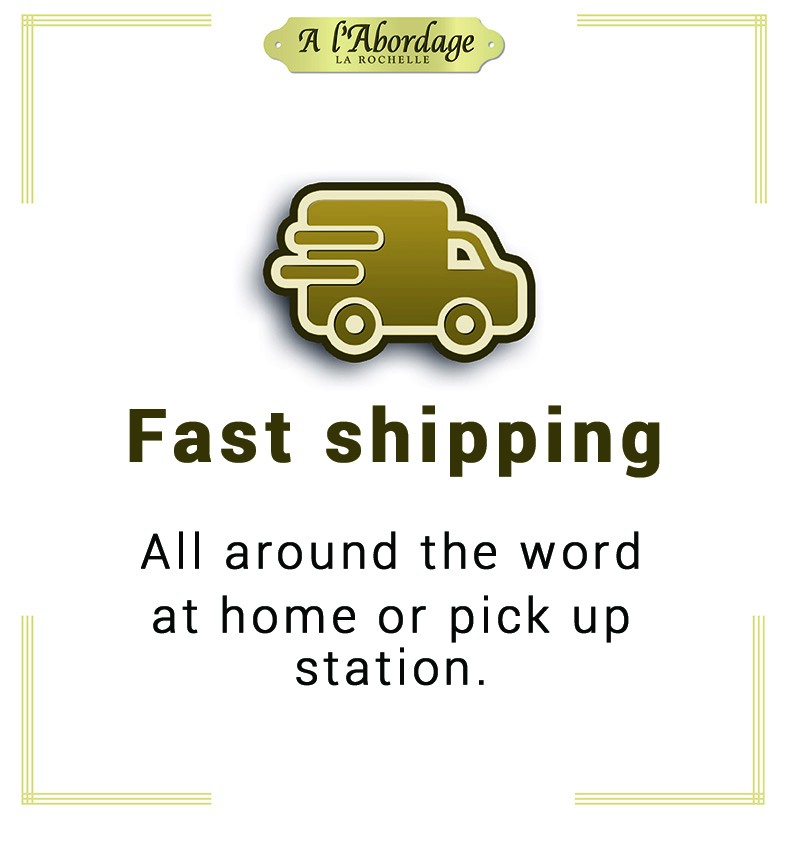 Fast shipping all around the world